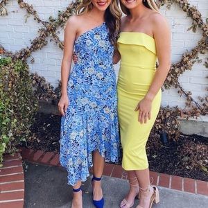 ASTR midi santorini dress